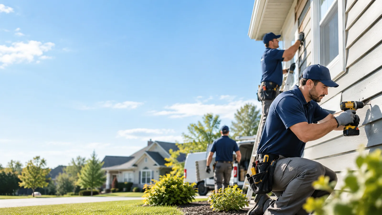 Partial Siding Replacement in Triumph, IL